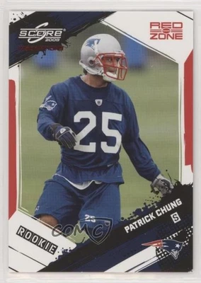 2009 Score Inscriptions Rookie Red Zone /30 Patrick Chung #381 Rookie RC - Image 1 of 2
