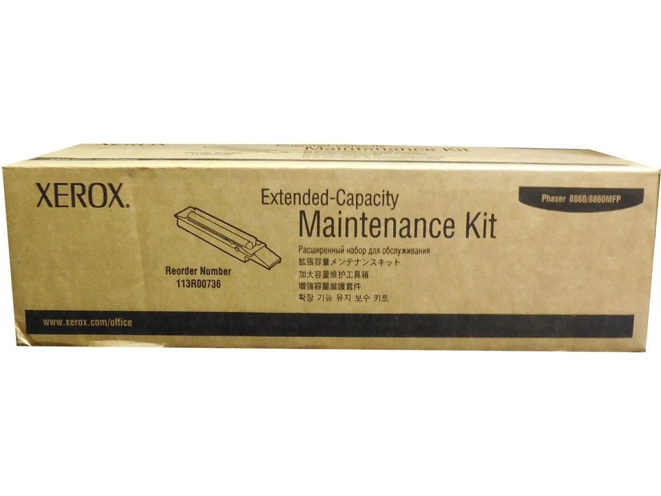 Xerox 113R00736 Phaser 8860 Ext-Cap Maintenance Kit 30k Genuine OEM Retail Box - Image 1 of 1