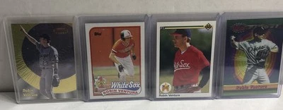 Robin Ventura 4 Card Rookie And Insert Lot Topps, Upper Deck, Bowman Best HOF - Image 1 of 4