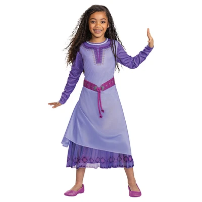 Disfraz clásico de Disney Wish Asha Xs 3T-4T para niñas - Disfraces Morris Foto 1 de 3