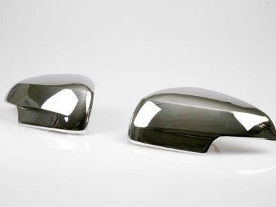 2 x CUBIERTAS CROMADAS CROMADO TAPAS ESPEJOS para Jaguar X-type 2007-2009 X400 - Photo 1/3