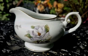 Vintage Magnolia Rosalinda Yamaka JAPAN China Creamer 5.5"x3" Mint Condition - Picture 1 of 9