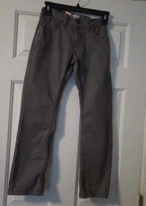 Levi's 511 Girls Gray Slim Jeans With Adjustable Waistband 10 Reg (W25, L25) - Picture 1 of 9