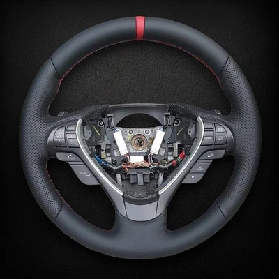 Volante personalizado Acura TSX 2009-2014 ¡SÚPER GRUESO! Foto 1 de 3