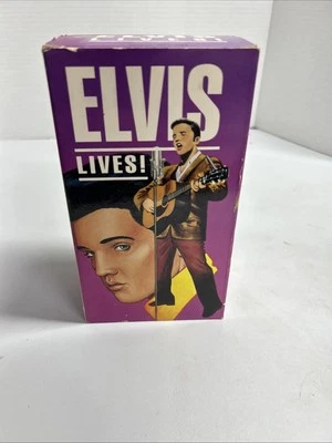 1991 Elvis Lives! Classic 3 Set Elvis Presley VHS Collection - Image 1 of 4
