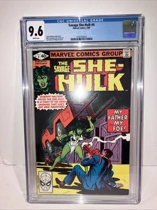 SAVAGE SHE-HULK #4 cgc 9.6 White Pages - Picture 1 of 5