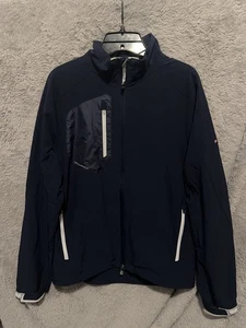 Zero Restriction Herren Small Navy Z700 Golf Full Zip Jacke Windbreaker W1015 - Bild 1 von 13