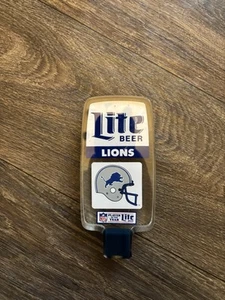 Vintage Detroit Lions NFL Football Miller Lite Bier Zapfhahn Griff - Bild 1 von 6