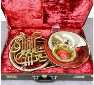 YAMAHA Full Double Horn YHR-88IID Used with Case - Picture 1 of 12