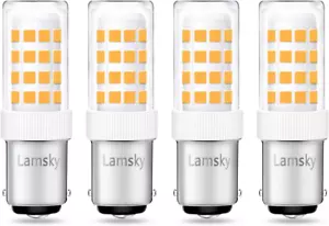 LED BA15D Double Contact Bayonet Base 120 Volts 4W Led Light Bulb,T3/T4/C7/S6,Wa - Picture 1 of 12