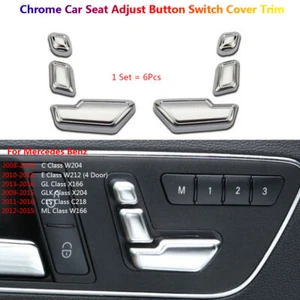 Seat Adjust Switch Cover For Mercedes Benz W204 W212 C218 X204 X166 W166 CLS GLK - Picture 1 of 12