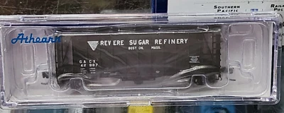 Athearn GN23399 N 40' 2600 CF Airslide Hopper Early Revere Sugar RR GACX 42987 - Image 1 of 3