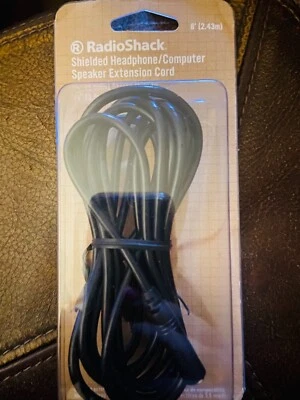 RadioShack Shielded Headphone/Computer Speaker Extension Cord-Brand New!!!! - Image 1 of 4