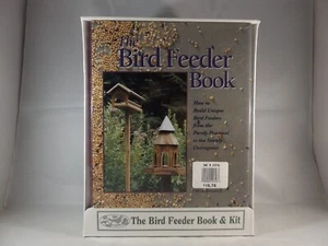 The Bird Feeder Book & Kit Precut Predrilled Pine Hardware 8 Designs Directions - Imagen 1 de 7