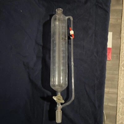 SGA Glass 1000ML 24/25 24/40 Graduated Pressure Equalizing Addition Funnel - Image 1 of 4