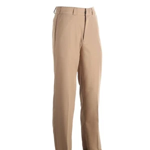 LAW PRO TT091 Men's SIZE 62 Poly Twill 4-Pocket PANTS Trousers TAN UNHEMMED - Picture 1 of 5