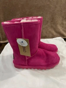 e&o Women's Water&Stain Resistant party pink Classic Winter Snow Boots US - Picture 1 of 14