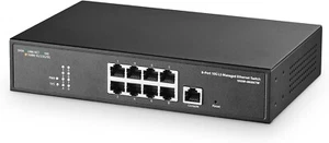 Layer 3 Managed Switch - 8 x 10G Ethernet Ports for High-Speed Networking - Picture 1 of 12