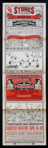 LADIES AND GENTLEMEN THE ROLLING STONES 1974 NEW YORK PREMIER POSTER - Picture 1 of 1