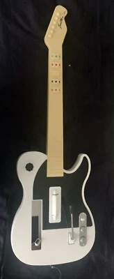 Nyko Front Man Guitar Nintendo WII 87035-E14 White Black Frontman Controller - Image 1 of 4