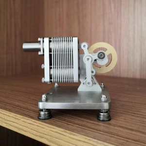 New Powerful Hot Air Stirling Engine Model Toy Alpha Engine Generator Motor Toy - Bild 1 von 7