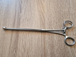 Elastic Bowel Clamp Walnut Straight Flexible 250mm Grown Aesculap EA176R - Picture 1 of 2
