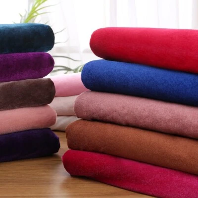 Samt Stoff Flauschig Fell Weich DIY Handarbeiten Abendkleid Display Hintergrund - Bild 1 von 4