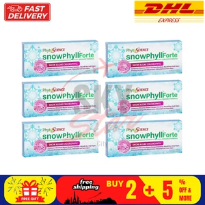 6 X Phytoscience Snowphyll Forte Snow Algae Chlorophyll & Mulberry Leaf Extract - Picture 1 of 5