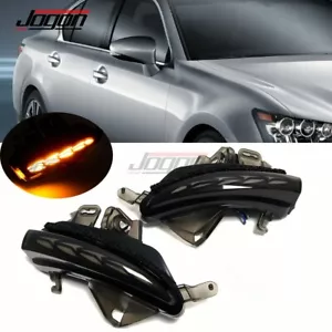 For Lexus GS200 350 450h F SPORT 12-20 LED Dynamic Side Mirror Turn Signal Light - Foto 1 di 9
