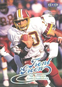 FLEER-ULTRA Trent Green REDSKINS RAMS Indiana HOOSIERS - Picture 1 of 1