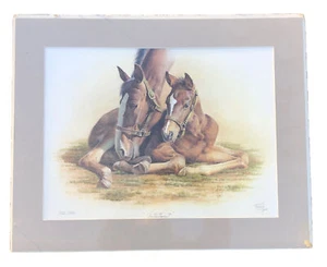 FRED STONE signiert Pferd Lithographie Druck INHALT 732 von 750 limitierte Auflage - Bild 1 von 9