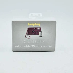 New Heyday Reloadable 35mm Camera 1 Count Dark Cherry - Picture 1 of 3