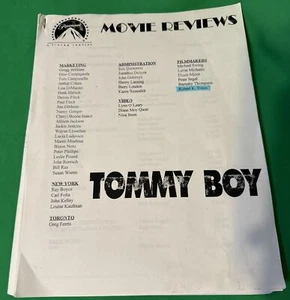 TOMMY BOY PRESS MOVIE RECENSIONI ARTICOLI ARCHIVIATI CHRIS FARLEY MOLTO RARI - Foto 1 di 12