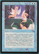 Dance of Many The Dark NM Blue Rare MAGIC GATHERING CARD (ID# 249678) ABUGames