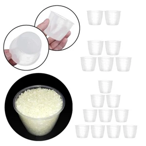 10× Rice Measuring Cups Plastic Kitchen Rice Cooker Clear Scale Cup Replacements - Picture 1 of 22