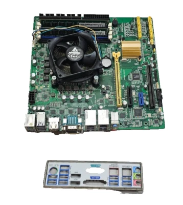 AAEON IMBM-Q170A Matx LGA1151 Placa Base/Pentium G4400, 2GB RAM, Io , Heatsnk - Imagen 1 de 4