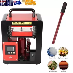 5T Hydraulic Rosin Heat Press Machine 2.4x4.7" Extraction Dual Heating Plates AU - Picture 1 of 10