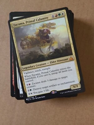 Custom Commander Deck ~ Dinosaurs ~ Zacama, Primal Calamity ~ 100 Card EDH Deck - Image 1 of 4