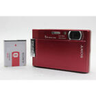 Sony Cyber-shot DSC-T100 Red 5x Battery Included Compact Digital japan