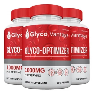 Glyco Vantage Glyco Optimizer Capsules, GlycoVantage Blood Support (3 Pack) - Picture 1 of 6