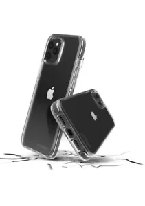 Prodigee Steel Case iPhone 12 Pro Max 6.7 Clear Transparent Bumper Shockproof - Picture 1 of 7