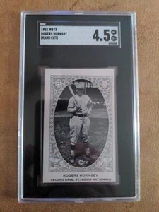 1922 W573 Rogers Hornsby SGC 4.5 Vg-Ex+ HOF Cardinals Pop 11 Only 3 Higher - Picture 1 of 3