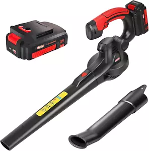 Cordless Leaf Blower,20V Battery Powered Leaf Blower for Lawn Care, Electric Lig - Picture 1 of 12