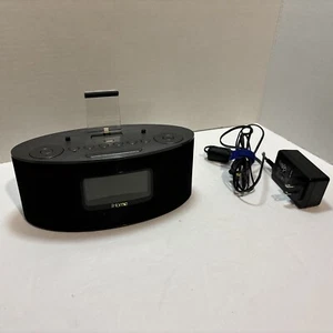 iHome iDL46 Doble Alarma Reloj FM Radio Base de Carga Apple iPod iPad iPhone - Imagen 1 de 8