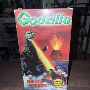 Godzilla Vs The Sea Monster 1998 VHS In Great Shape - Picture 1 of 3