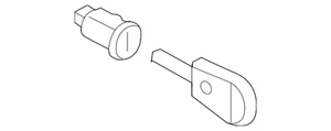 Genuine BMW 1999-2016 BMW - Cylinder & Keys 51-16-7-001-461 - Picture 1 of 2
