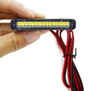 1Pcs 15 white Leds Led License Plate Light Waterproof Motorcycle Led Tail Lig... - Picture 1 of 7