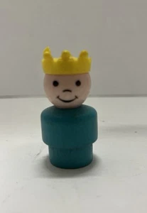 Fisher Price Little People Royal Prince aus Schloss Holzkörper Vintage 1974 - Bild 1 von 7