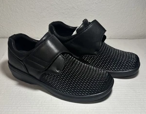 Propet Ortholite WPRX25 Diabetic Shoes Women’s Size 9 XX (4E) Black New No Box - Picture 1 of 10