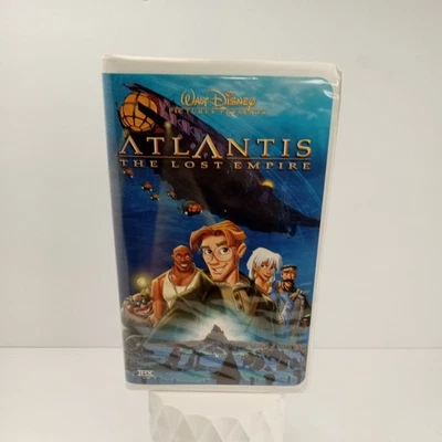 Atlantis: The Lost Empire VHS 2001 Disney Video Tape Movie Clamshell A87 Foto 1 de 2
